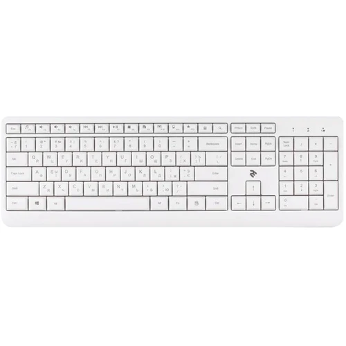 Клавиатура 2E KS220 WL White (2E-KS220WW)
