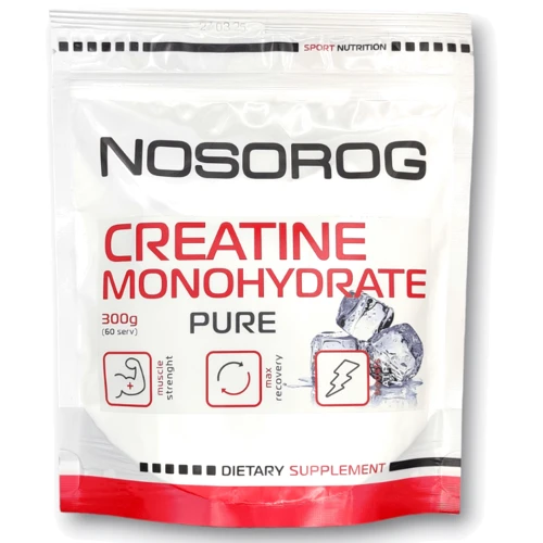 Креатин Nosorog Creatine Monohydrate 300 g / 60 servings / Unflavored