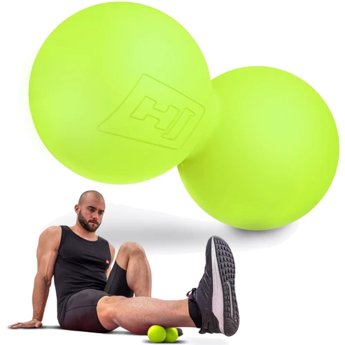 Мяч для фитнеса Hop-Sport HS-S063DMB массажный lime 63 мм: Диаметр, см 6.3