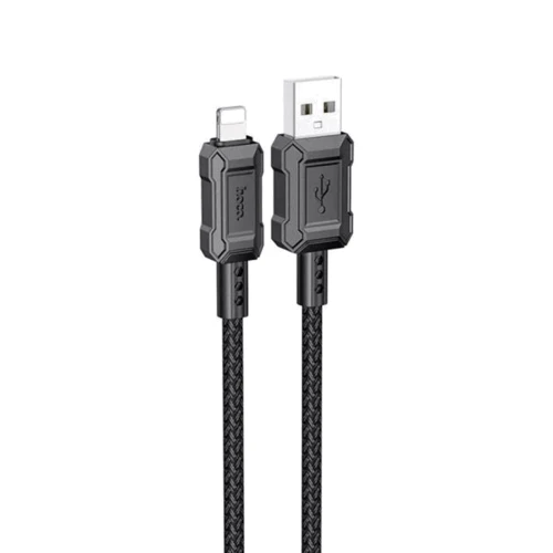 Кабель Hoco USB Cable to Lightning X94 Leader 2.4A 20W 1m Black