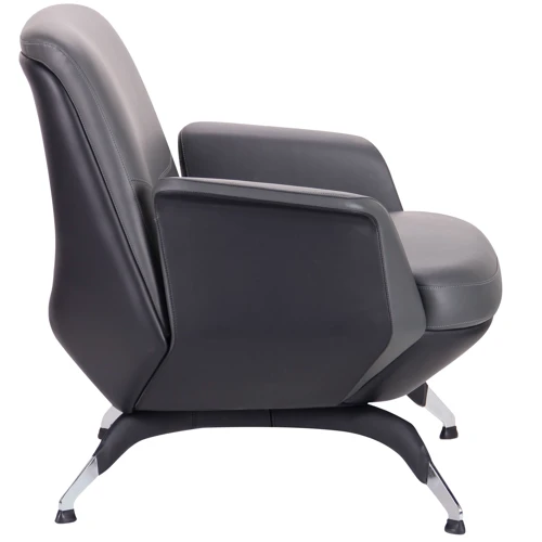 Кресло AMF Absolute Grey/Black (544596): Материал каркаса металл, пластик