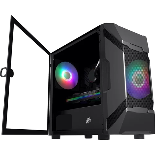 Корпус 1STPLAYER D3-A-G7-MAX-BK: Форм-фактор материнської плати MicroATX