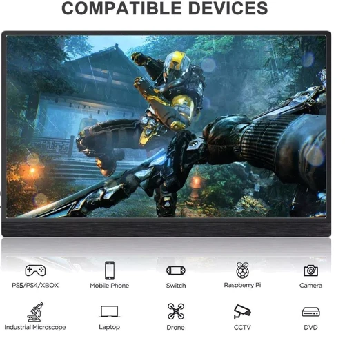 Монитор Sibolan S27b-2 Portable Touchscreen Monitor: Тип ЖК-матрицы IPS