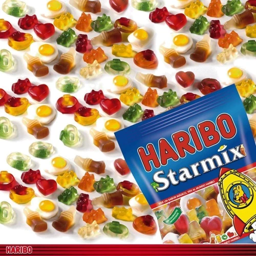 Цукерки Haribo Starmix 190 г (WT3084): Умови зберігання Зберігати в сухому місці і далеко від джерел тепла