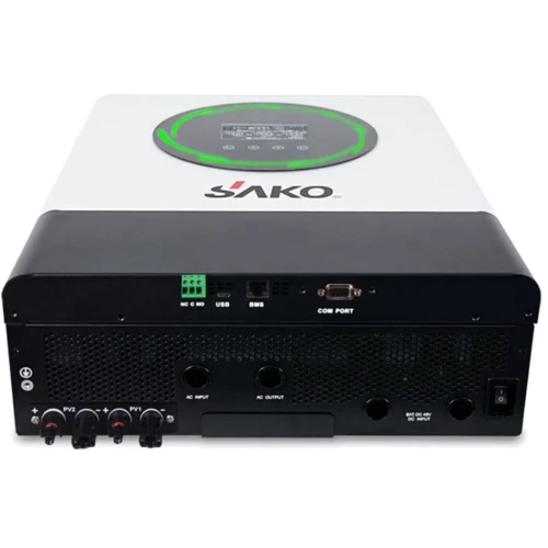 Гибридный солнечный инвертор (hybrid) SAKO Sunpolo 8.2KVA 3in1, 48 В, 8,2 кВт, 1 фаза UA