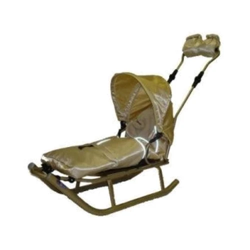 Санки Anmar Active (рег.ручка/капюшон/конверт/муфта) бронзовый: Производитель Anmar