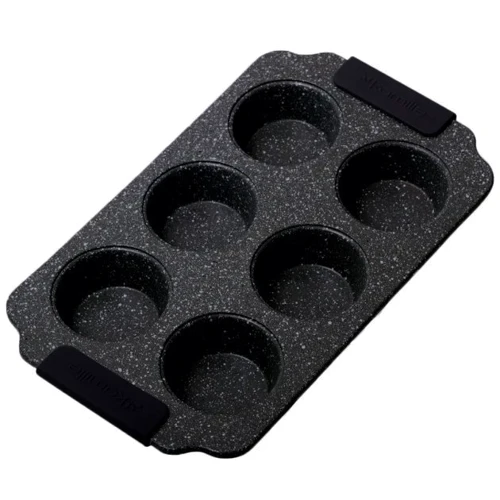 Форма Kamille для выпечки кексов 30х18х3см (KM-6038-BK)