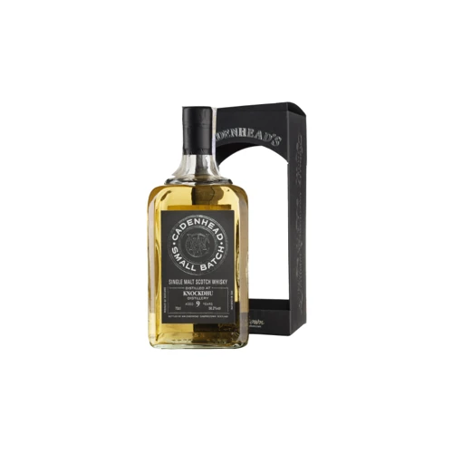 Віскі Cadenhead Knockdhu 9yo, gift box (0,7 л.) (BW94326)