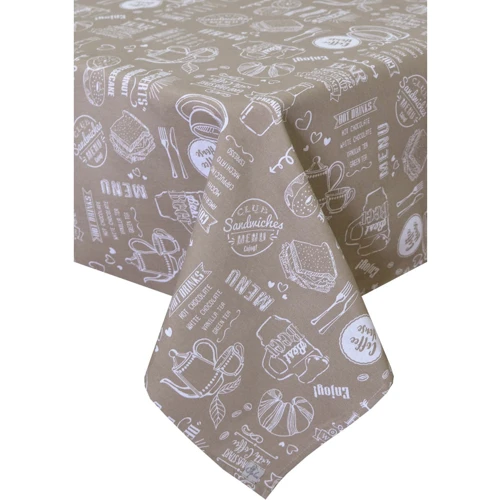 Скатерть Прованс Beige Breakfast 136х220 см (11059)