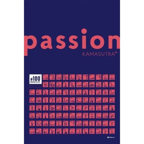 Скретч постер 1DEA.me 100Bucketlist KAMASUTRA passion (100KAM)