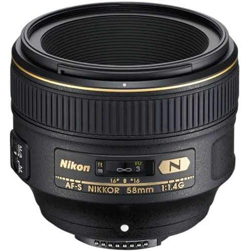 Об'єктив для фотоапарата Nikon 58mm f/1.4G AF-S Nikkor (UA): Тип об'єктива стандартний