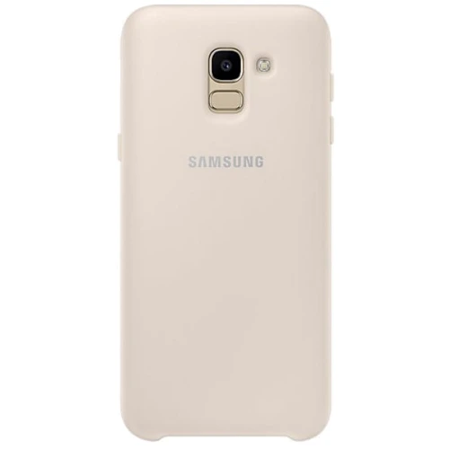 Чехол для телефонов Samsung Dual Layer Cover Gold (EF-PJ600CFEGRU) for Samsung J600 Galaxy J6 2018
