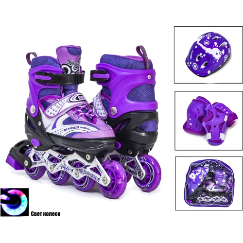 Комплект Роликов Happy. Violet (размер 34-37)