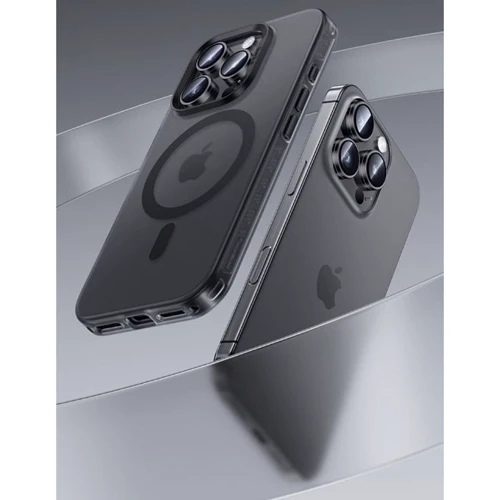 Чехол для iPhone Benks MagClap Lucid Armor Protective Natural Titanium for iPhone 16 Pro : Цвет серый