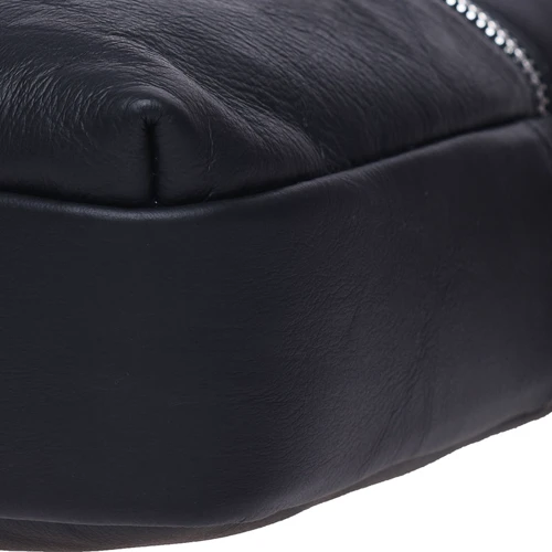 Мужская сумка через плечо Keizer черная (K16013-black): Застежка Молния