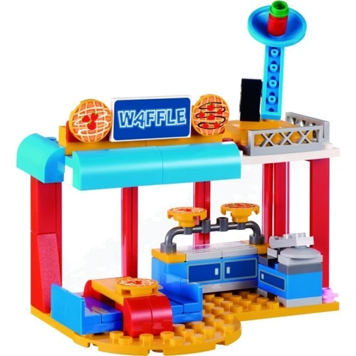 Конструктор Super Wings Small Blocks Buildable Vehicle Set Грузовик и магазин (EU385008)