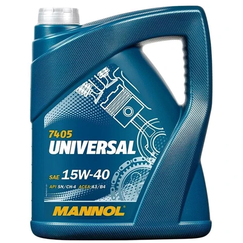 Моторна олія Mannol Universal 15W-40, 5л (MN7405-5)