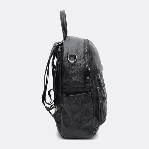 Женский рюкзак Ricco Grande черный (K188819-black): Фактура Зернистая, Матовая