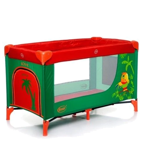 Манеж 4Baby Royal Jungle (Parrot) красно-зеленый: Производитель 4baby
