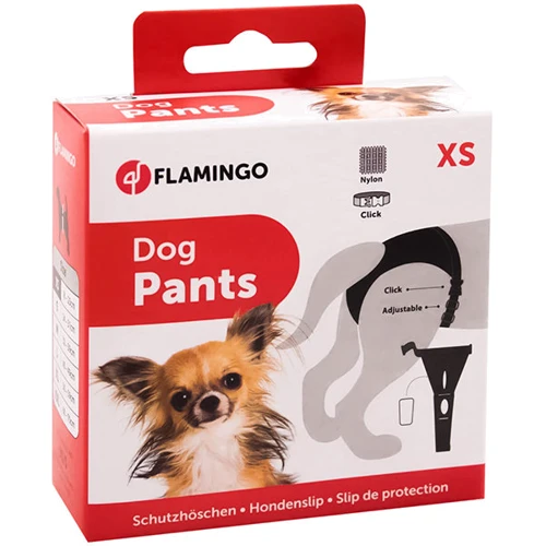 Трусы для собак Flamingo Dog Pants Jolly гигиенические с комплектом прокладок 18х23 см размер 0