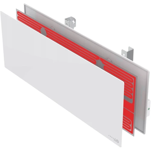 Обогреватель AENO AGH1S white: Габариты 1000×365×11 мм