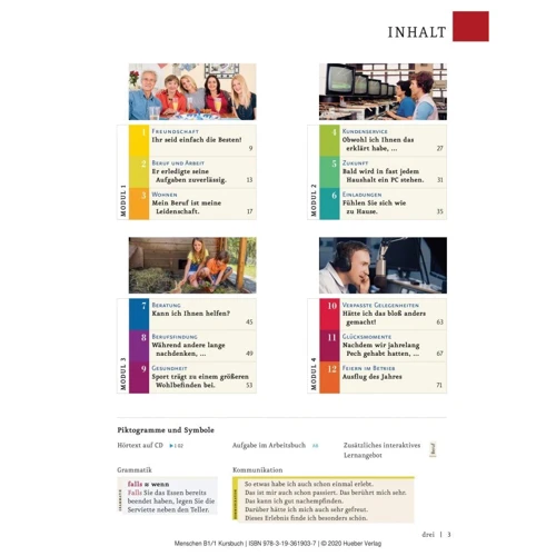 Menschen B1.1: Kursbuch mit AR-App: Виробник Hueber