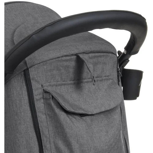 Прогулочная коляска El Camino Favorit v.2 Medium Gray (M 3409L): Материал колес EVA