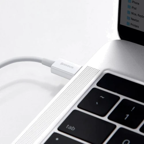 Кабель Baseus Cable USB-C to Lightning Superior Series PD 20W 25cm White (CATLYS-02) фото 5