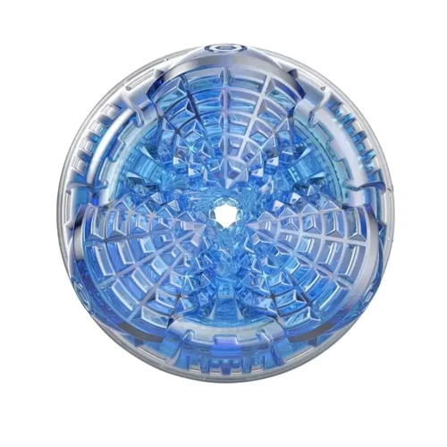 Мастурбатор Fleshlight Turbo Core Blue Ice, оральный секс (глубокое горло)