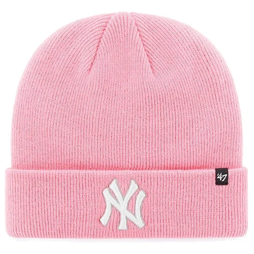 Шапка женская 47 Brand MLB NY YANKEES RAISED UNI rose (B-RKN17ACE-RSA)