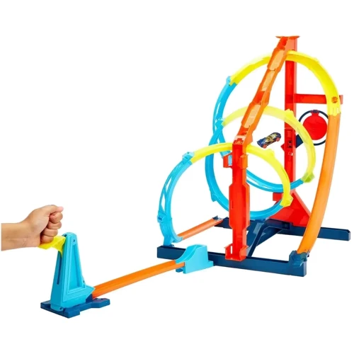 Трек Драйвна спіраль Hot Wheels: Масштаб машинок 1:64