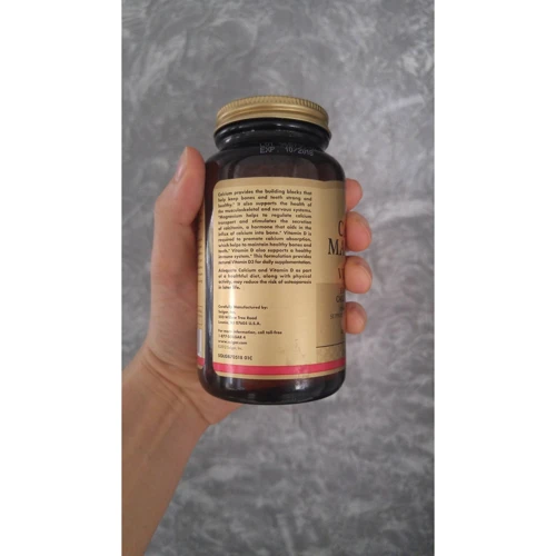 Solgar Calcium Magnesium with Vitamin D3 150 Tablets: Пол Унисекс