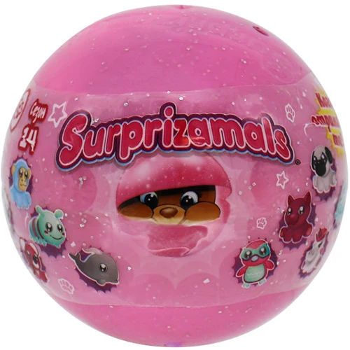 Мягкая игрушка-сюрприз в шаре Surprizamals S14 11 видов (SU03255-5036): Тип забавные фигурки