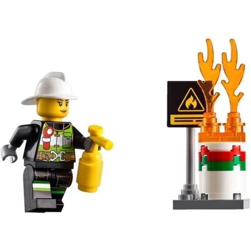 Конструктор LEGO City Пожарная машина с лестницей (60107)