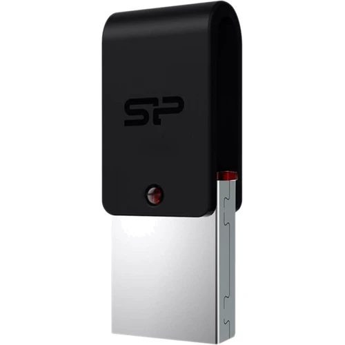 USB-флешка Silicon Power 64GB X31 USB 3.0/microUSB OTG Black (SP064GBUF3X31V1K): Стандарт USB USB 3.0 / Micro USB