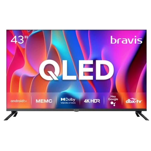 Телевизор Bravis 43K7000Q: Тип QLED-телевизоры