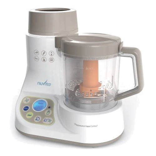 Детская пароварка-блендер Nuvita 6in1 Papasana Vapor Combo (NV1966): Конструкция стационарный