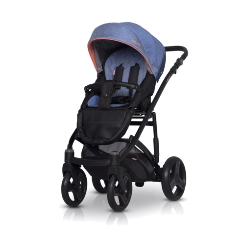 Универсальная коляска 2 в 1 Colibro Nesto 9023-CN-09, jeans, синий: Тип коляски Универсальная коляска (2-в-1)
