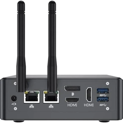 Персональный компьютер (ПК) Vinga Mini PC V660 (V6601235U.81T): Процессор Intel Core i5-1235U (0.9 - 4.4 ГГц) / 10 - ядерный