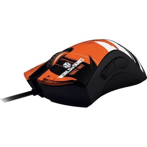 Мишка Razer DeathAdder World of Tanks (RZ01-00840400): інтерфейс підключення дротова USB