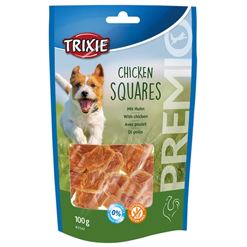 Лакомство Trixie Premio Chicken Squares с курицей 100 г (4053032423756)
