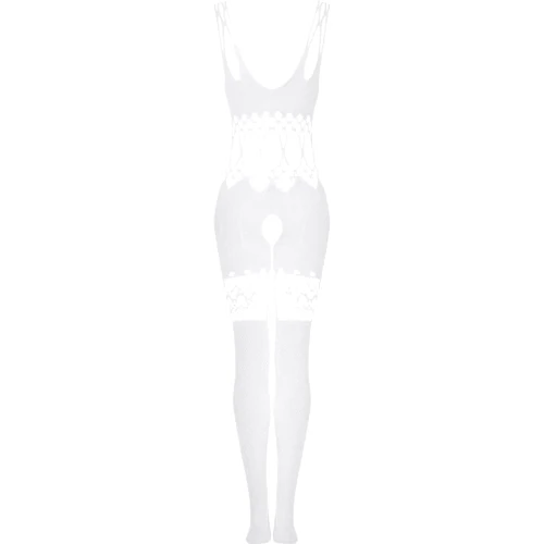 Бодистокинг Obsessive Bodystocking G330 white S/M/L