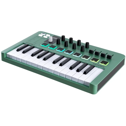 MIDI-клавіатура Arturia MiniLab 3 Mint Edition + Arturia Analog Lab V: Количество клавиш 25