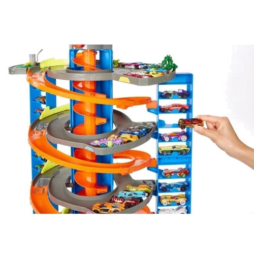 Мегагараж для машинок Hot Wheels фото 6
