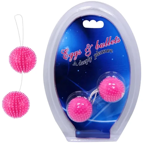 Вагинальные массажные шарики LYBAILE - Egg & Bullets (BI-014036)