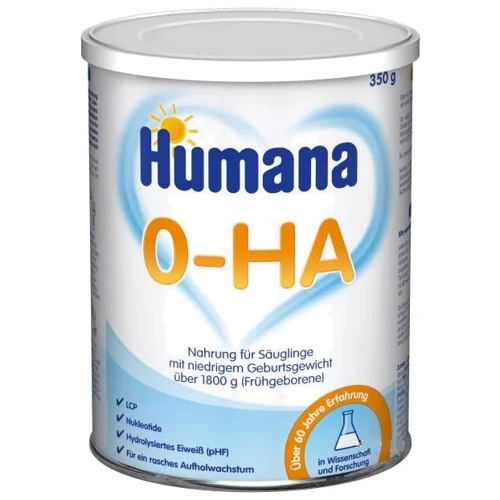 Суха дитяча суміш Humana O-HA гіпоалергенна 350 г