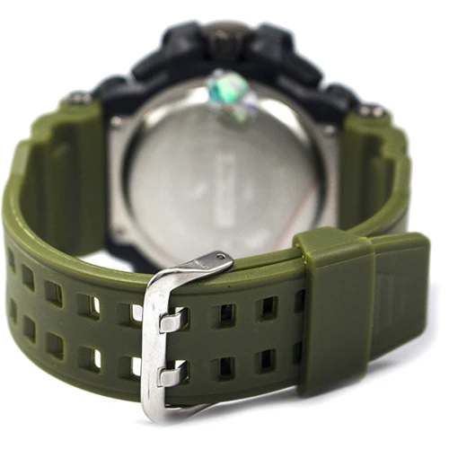 Наручний годинник Skmei 1343 Army Green: Тип циферблата Комбінований (аналого-цифровий)