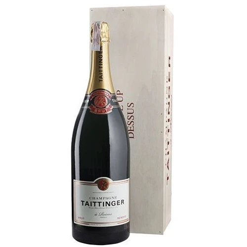 Шампанское Taittinger Brut Reserve, белое брют, 3л 12.5%, деревянная коробка (BW4650)