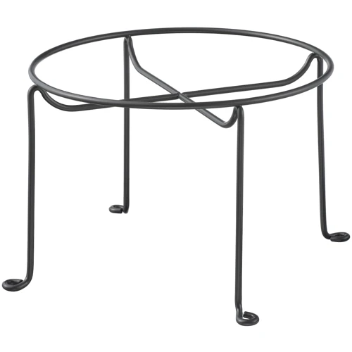 Подставка для банки с краном ІКЕА VARDAGEN темно-серая (30468119): Материал металл