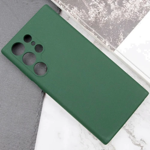 Чохол для телефона Lakshmi Case Silicone Cover Full Camera Cyprus Green для Samsung S928 Galaxy S24 Ultra: Матеріал силикон